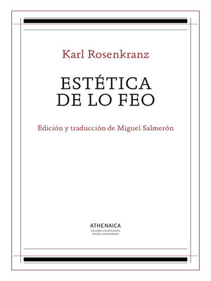 cover image of Estética de lo feo